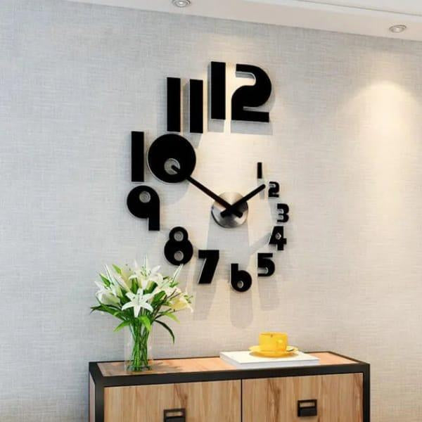 🕰️ Modern Design Analogue Wall Clock Quartz