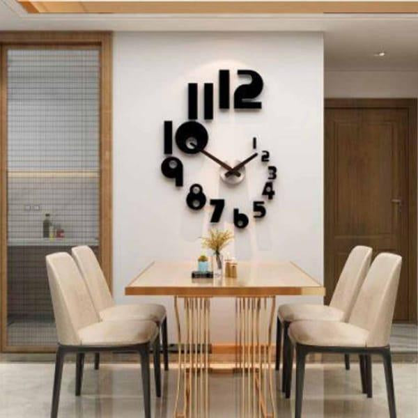 🕰️ Modern Design Analogue Wall Clock Quartz