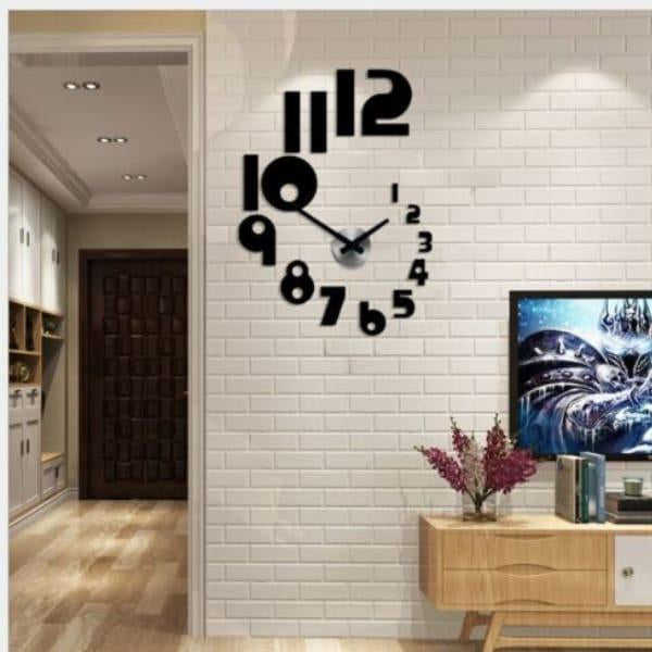 🕰️ Modern Design Analogue Wall Clock Quartz