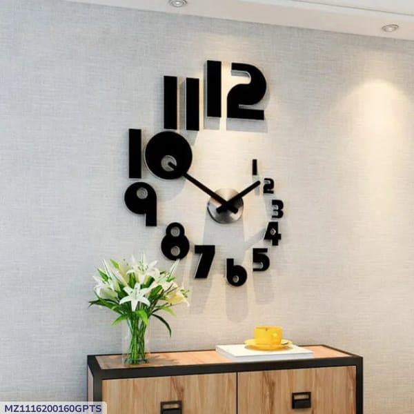 🕰️ Modern Design Analogue Wall Clock Quartz